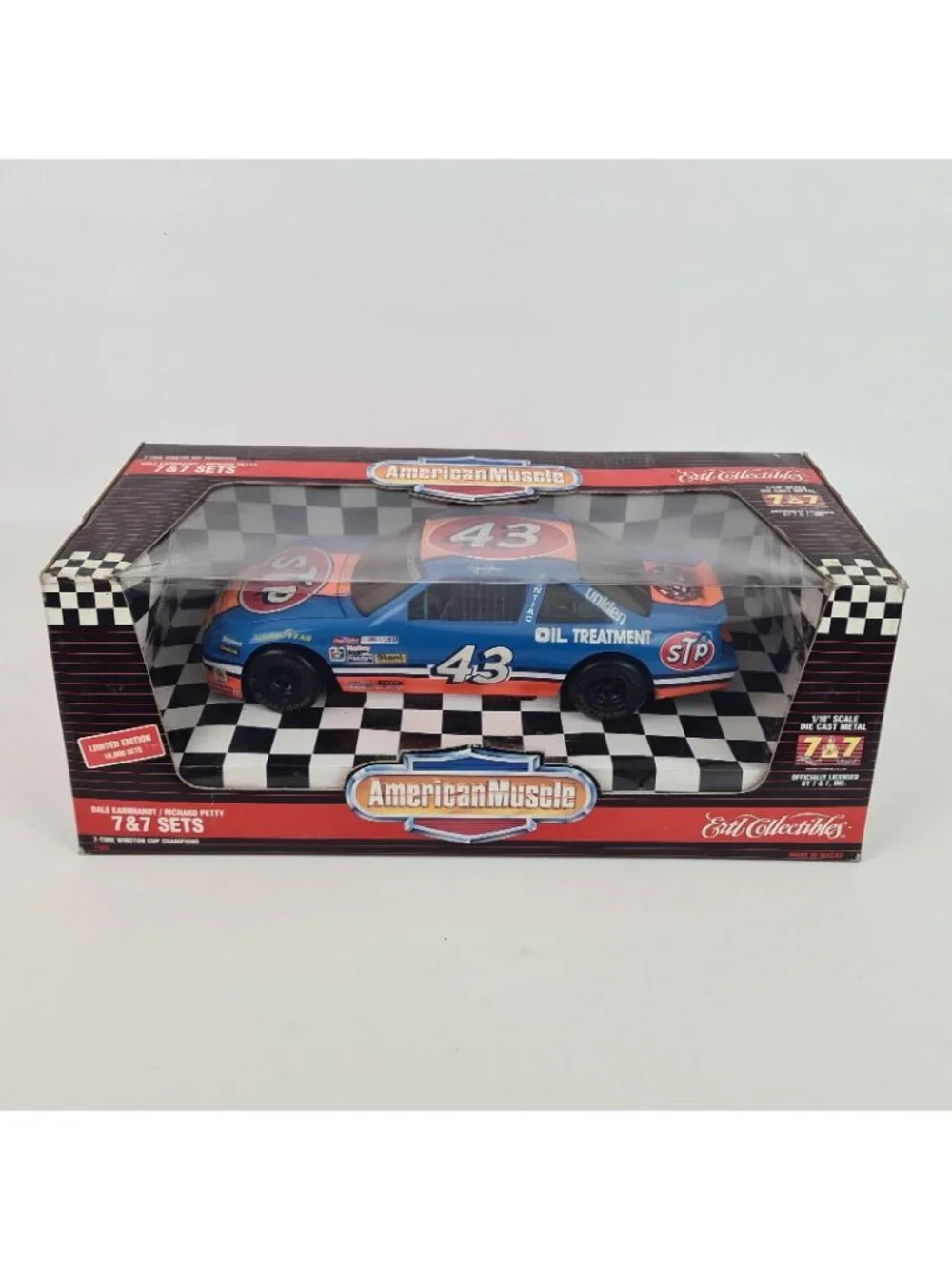 Set Of 3 ERTL American Muscle 1:18 DieCast #24 Gordon #43 Petty #5 Labonte K1